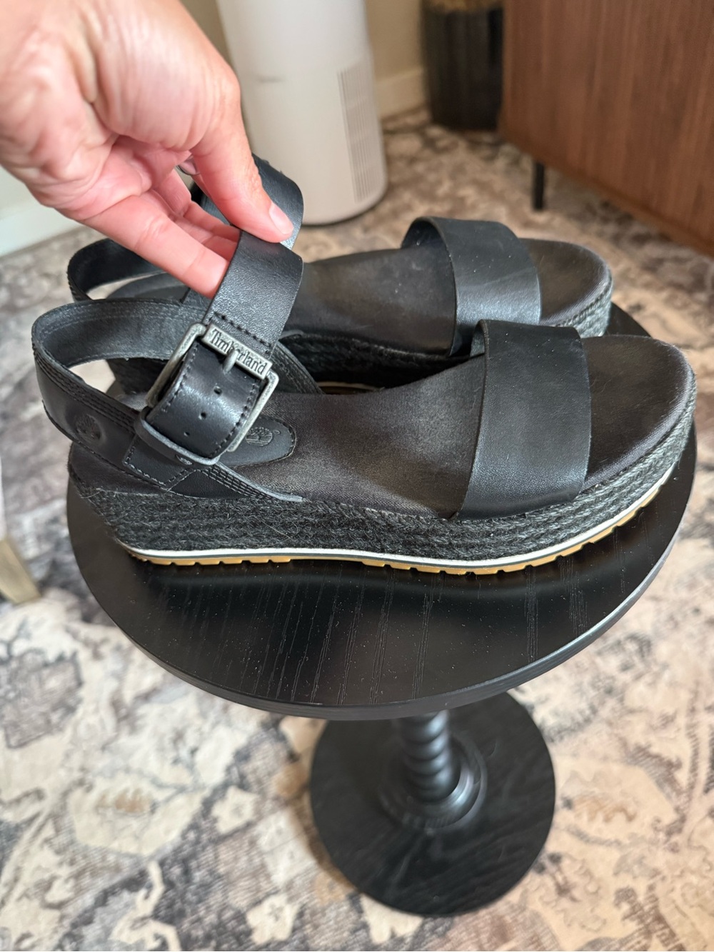Timberland Women's Santorini Sun Ankle Strap Leather Sandals SZ 6